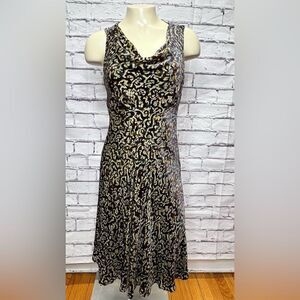 Peruvian Connection TESSERAE VELVET DRESS size 4